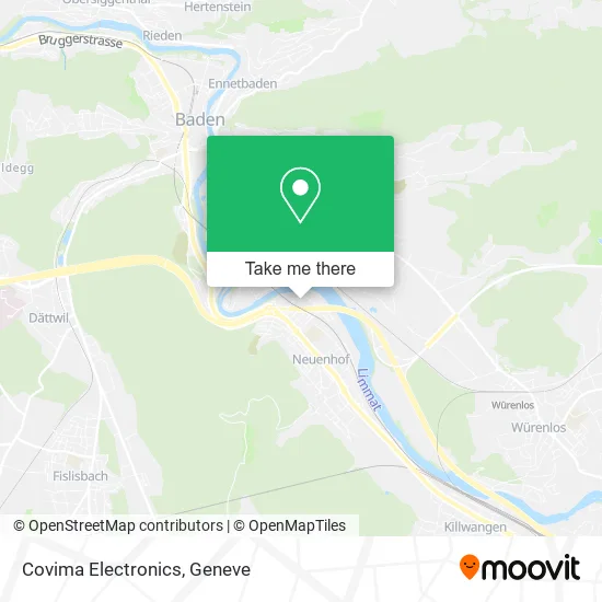 Covima Electronics map