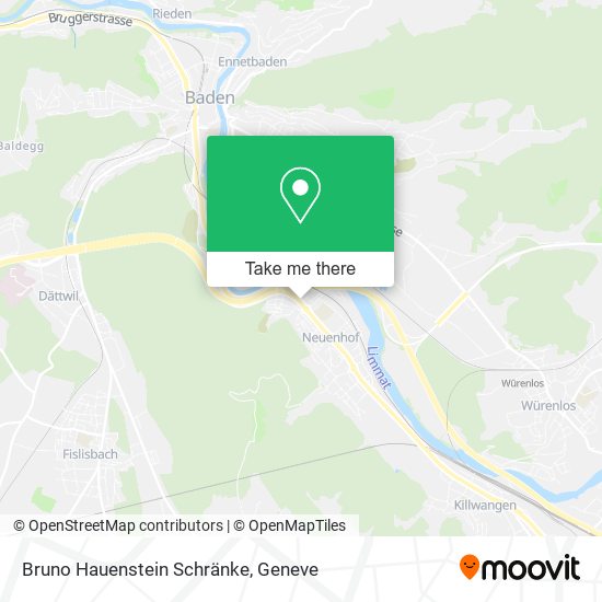 Bruno Hauenstein Schränke map