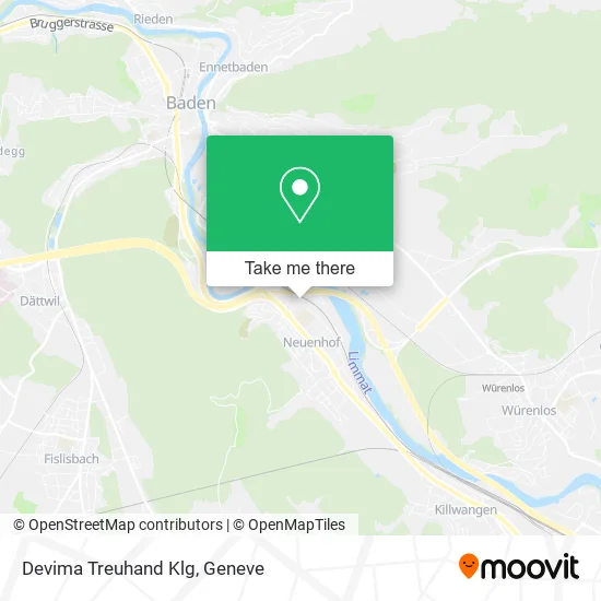 Devima Treuhand Klg map