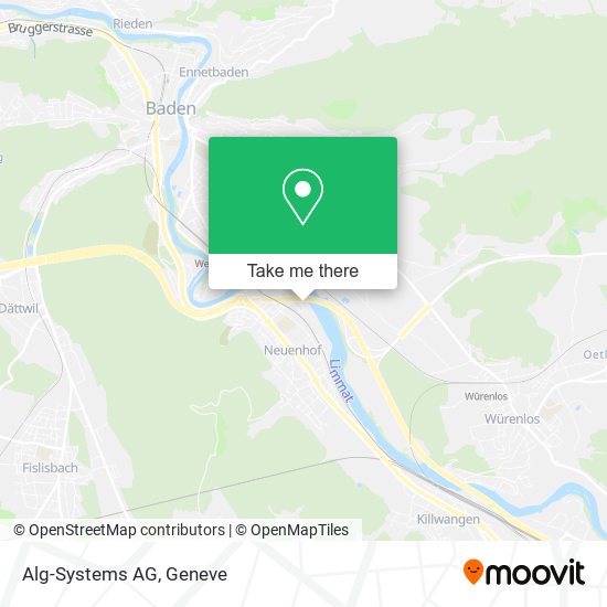 Alg-Systems AG map