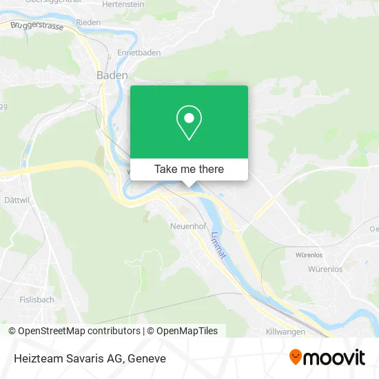 Heizteam Savaris AG map