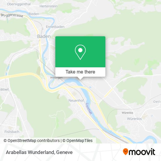 Arabellas Wunderland map