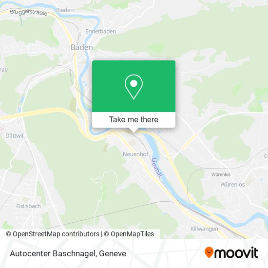 Autocenter Baschnagel map