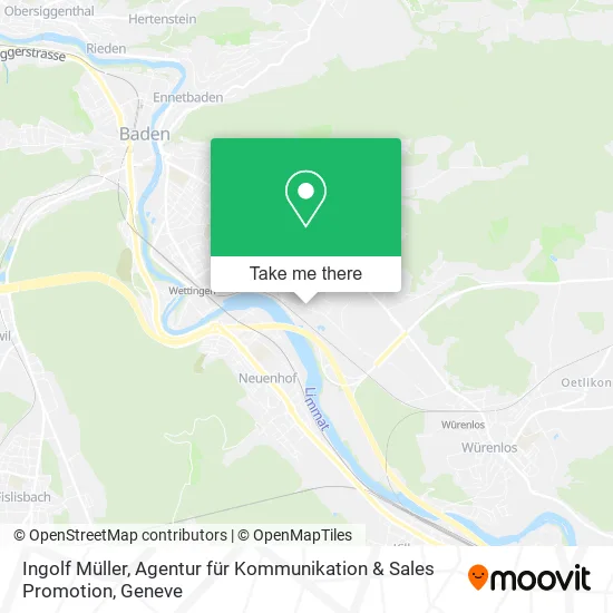 Ingolf Müller, Agentur für Kommunikation & Sales Promotion map