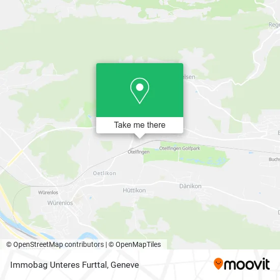 Immobag Unteres Furttal map