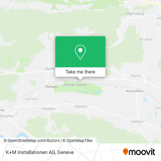 K+M Installationen AG map