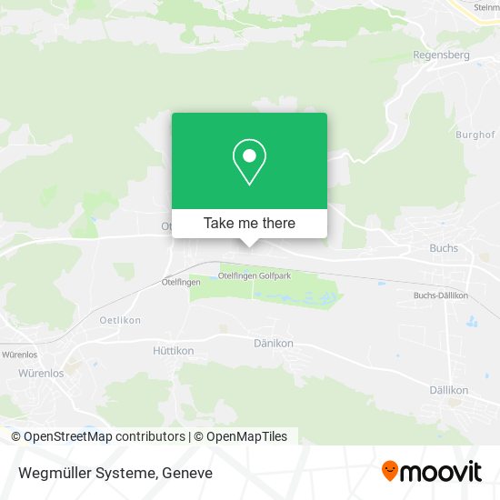 Wegmüller Systeme map