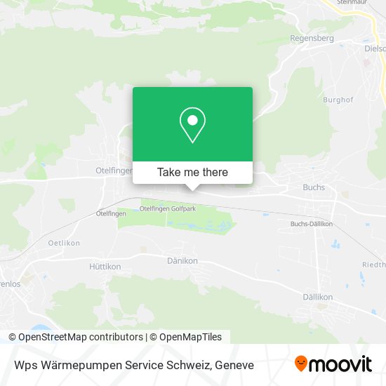 Wps Wärmepumpen Service Schweiz map