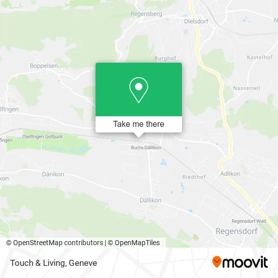 Touch & Living map