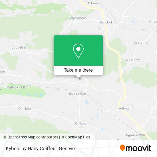 Kybele by Hany Coiffeur map