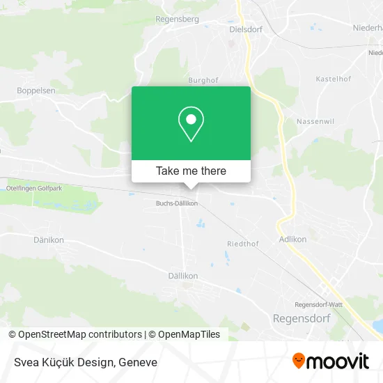 Svea Küçük Design map