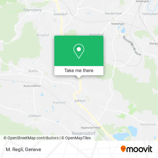 M. Regli map