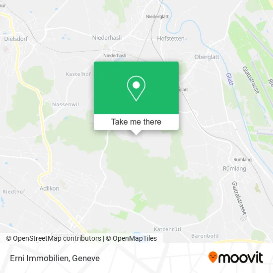 Erni Immobilien map