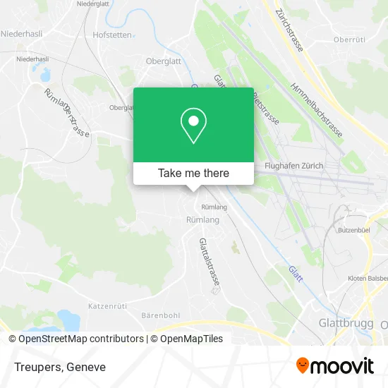 Treupers map