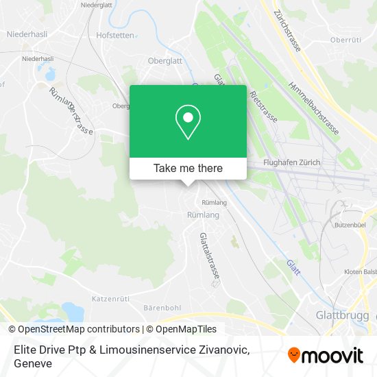 Elite Drive Ptp & Limousinenservice Zivanovic map