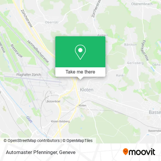 Automaster Pfenninger map