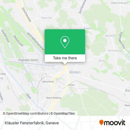 Kläusler Fensterfabrik map