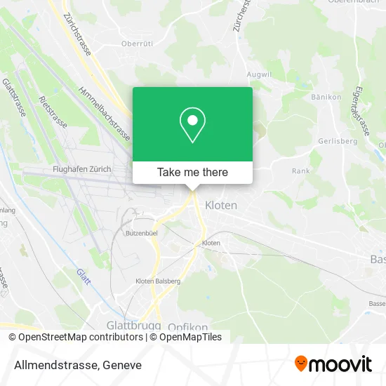 Allmendstrasse map
