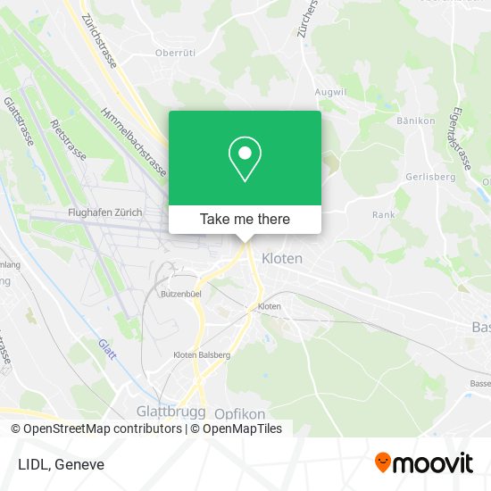 LIDL map