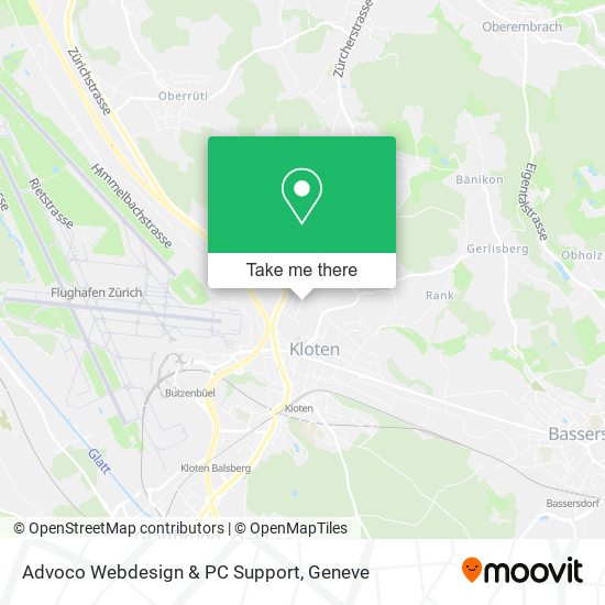Advoco Webdesign & PC Support map