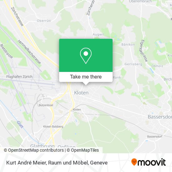 Kurt André Meier, Raum und Möbel map