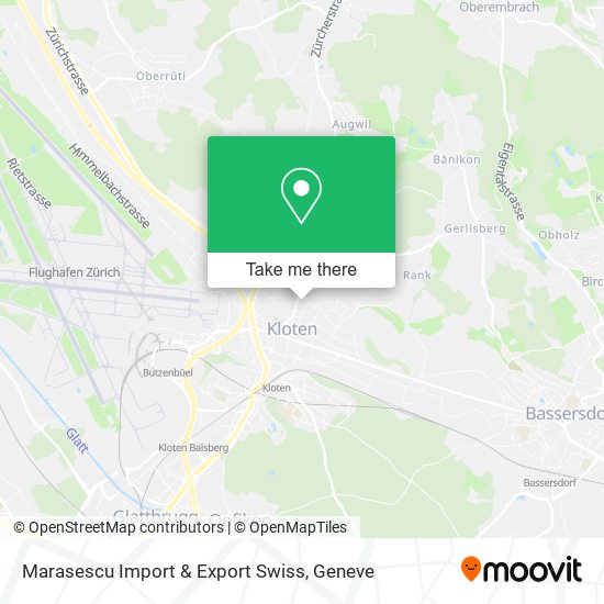 Marasescu Import & Export Swiss map
