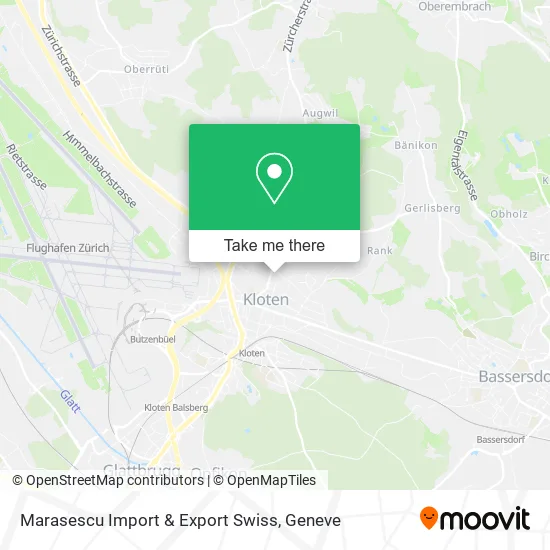 Marasescu Import & Export Swiss map