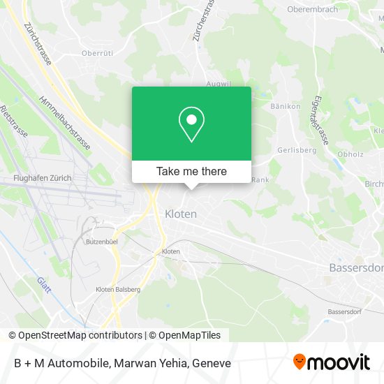 B + M Automobile, Marwan Yehia map