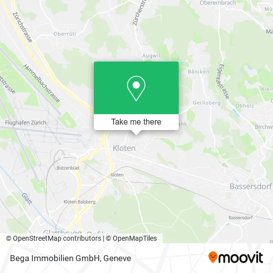 Bega Immobilien GmbH map