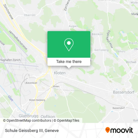 Schule Geissberg III map