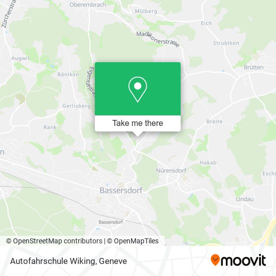 Autofahrschule Wiking map