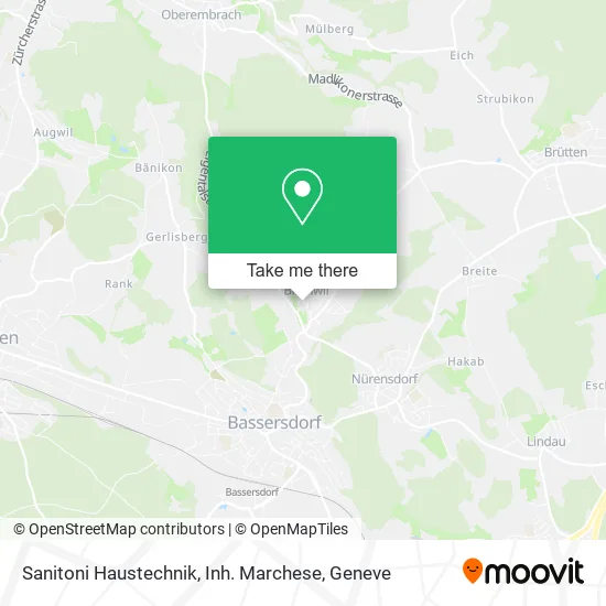 Sanitoni Haustechnik, Inh. Marchese map