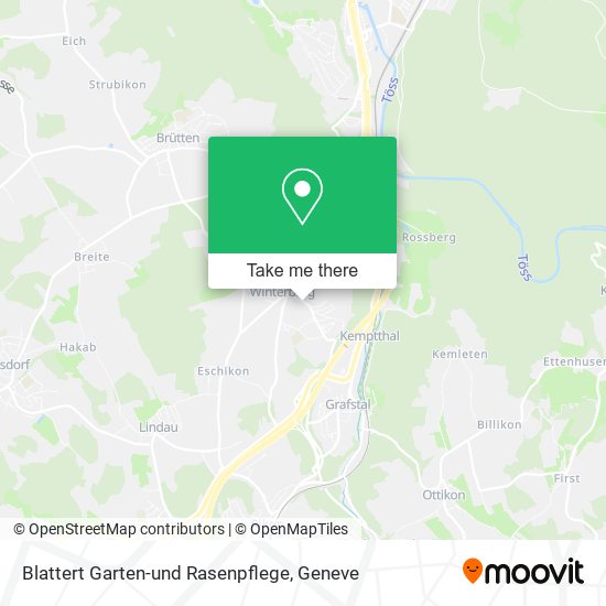 Blattert Garten-und Rasenpflege map