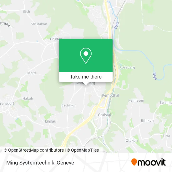 Ming Systemtechnik map