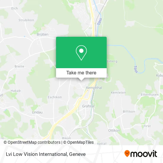 Lvi Low Vision International map