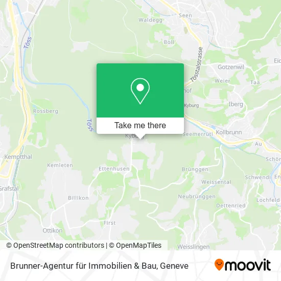 Brunner-Agentur für Immobilien & Bau map
