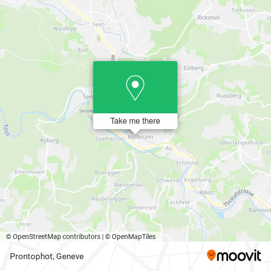 Prontophot map