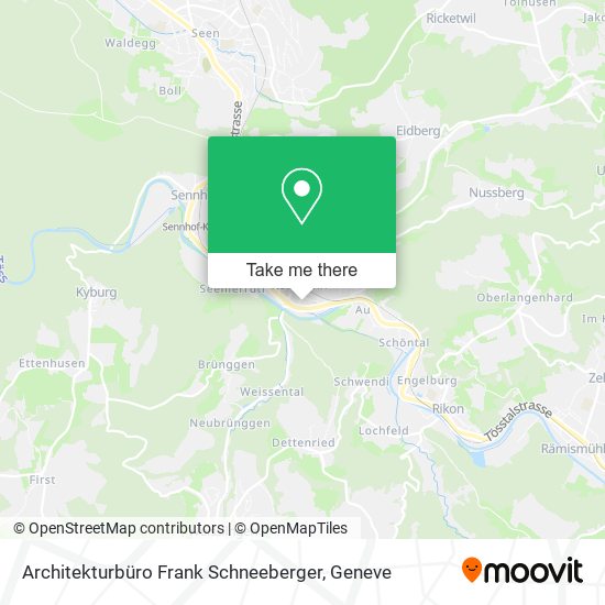 Architekturbüro Frank Schneeberger map