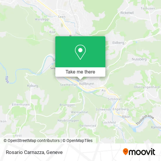 Rosario Carnazza map