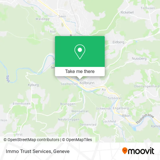 Immo Trust Services map
