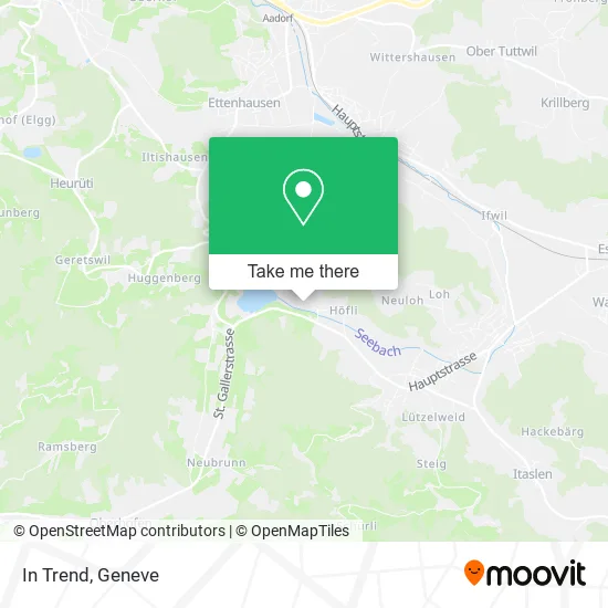 In Trend map