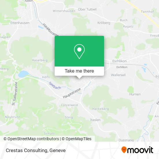 Crestas Consulting map