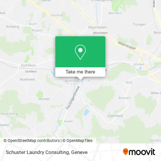 Schuster Laundry Consulting map