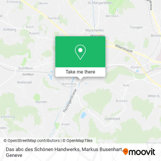 Das abc des Schönen Handwerks, Markus Busenhart map