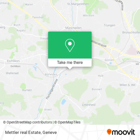 Mettler real Estate map