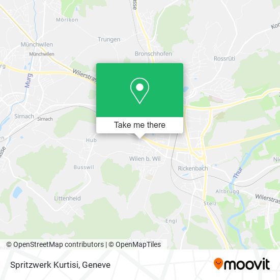 Spritzwerk Kurtisi map