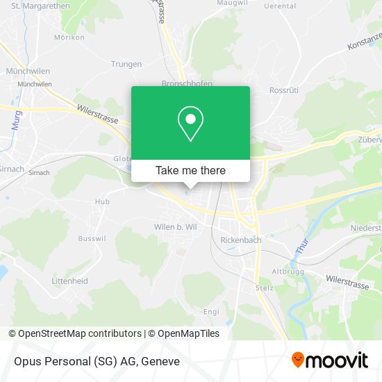 Opus Personal (SG) AG map