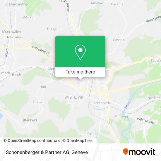 Schönenberger & Partner AG map