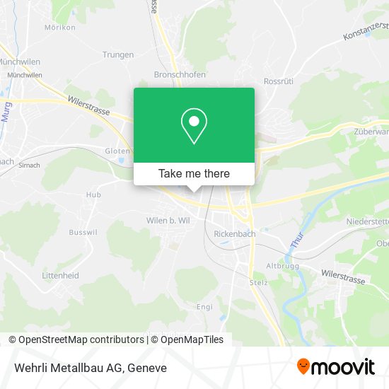 Wehrli Metallbau AG map