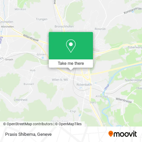 Praxis Shibema map